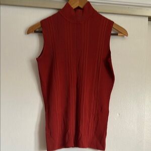 Sleeveless Ribbed Top